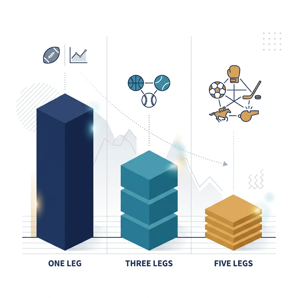 Infographic labeled ONE LEG, THREE LEGS, and FIVE LEGS